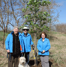Blooms Tree Planting for Earth Day