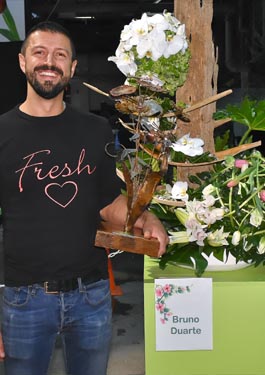 Bruno Duarte Canada Blooms Floral Artist of the Year 2019