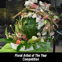 Floral Artist of the Year at Canada Blooms