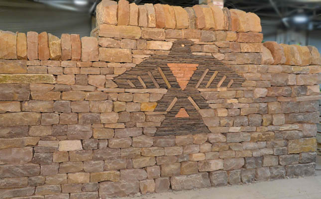 Thunderbird Wall by Dry Stone 
