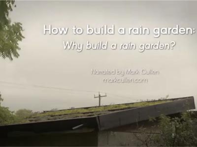 How to build a rain garden video 1