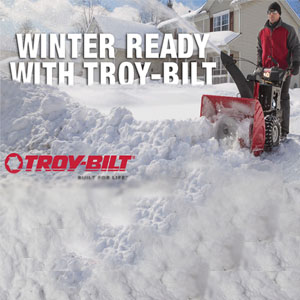 Troy Bilt Getting Winter Ready