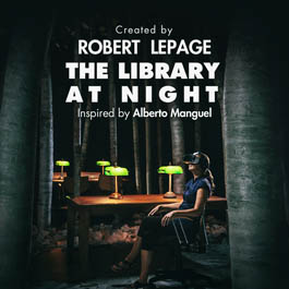 The Library at Night created by Robert LePage