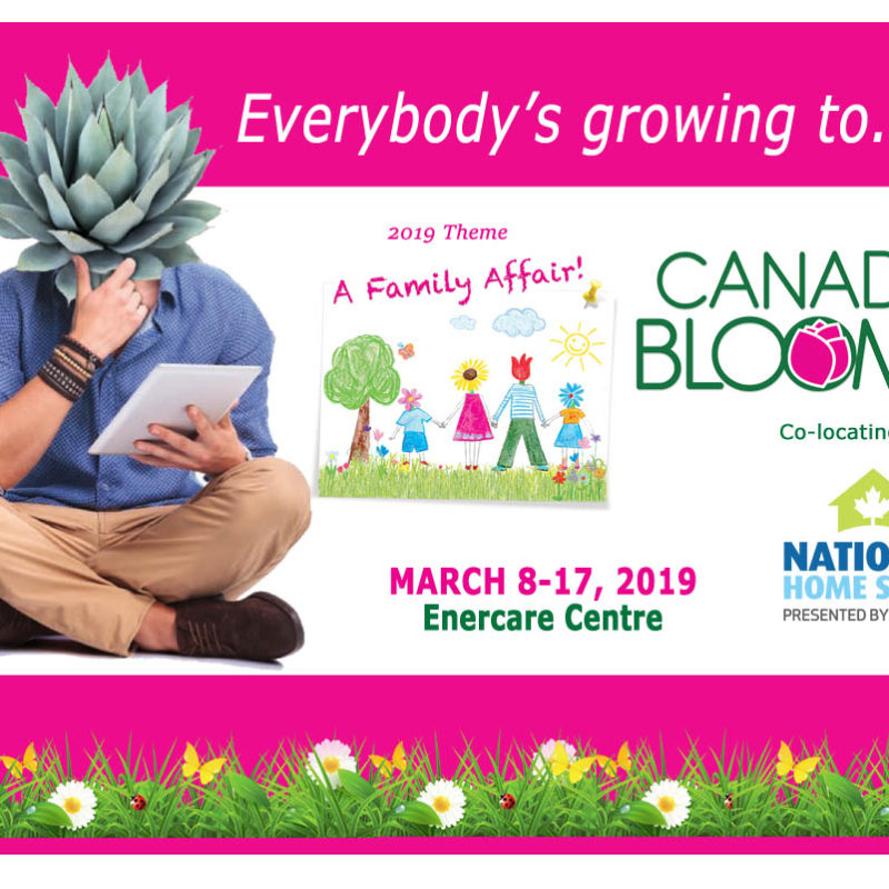 Canada Blooms 2019 Banner