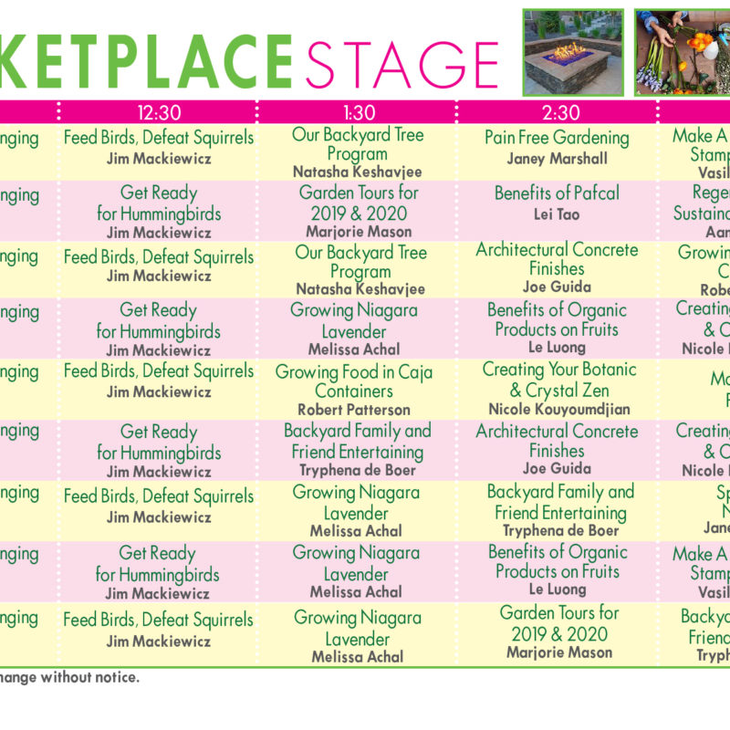 2019 Marketplace Stage